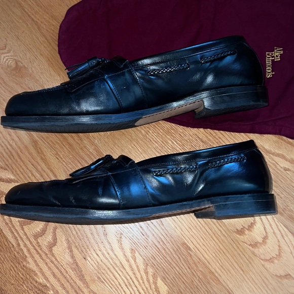 ALLEN EDMONDS LOAFERS CODY BLACK SIZE 14E - Picture 2 of 7